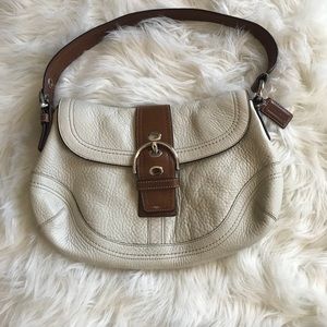 Authentic Coach medium hobo bag